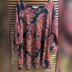 Jones studio plus size blouse